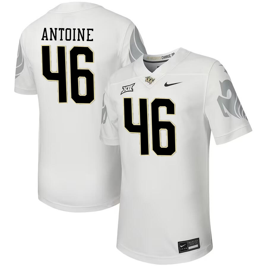 Men #46 Nicholas Antoine UCF Knights Big 12 Conference College Football Jerseys Stitched-Black